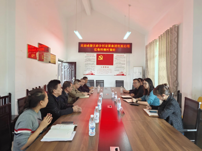 天府鄉村發(fā)展公司赴簡(jiǎn)陽(yáng)市平泉街道梓桐村開(kāi)展對口幫扶調研